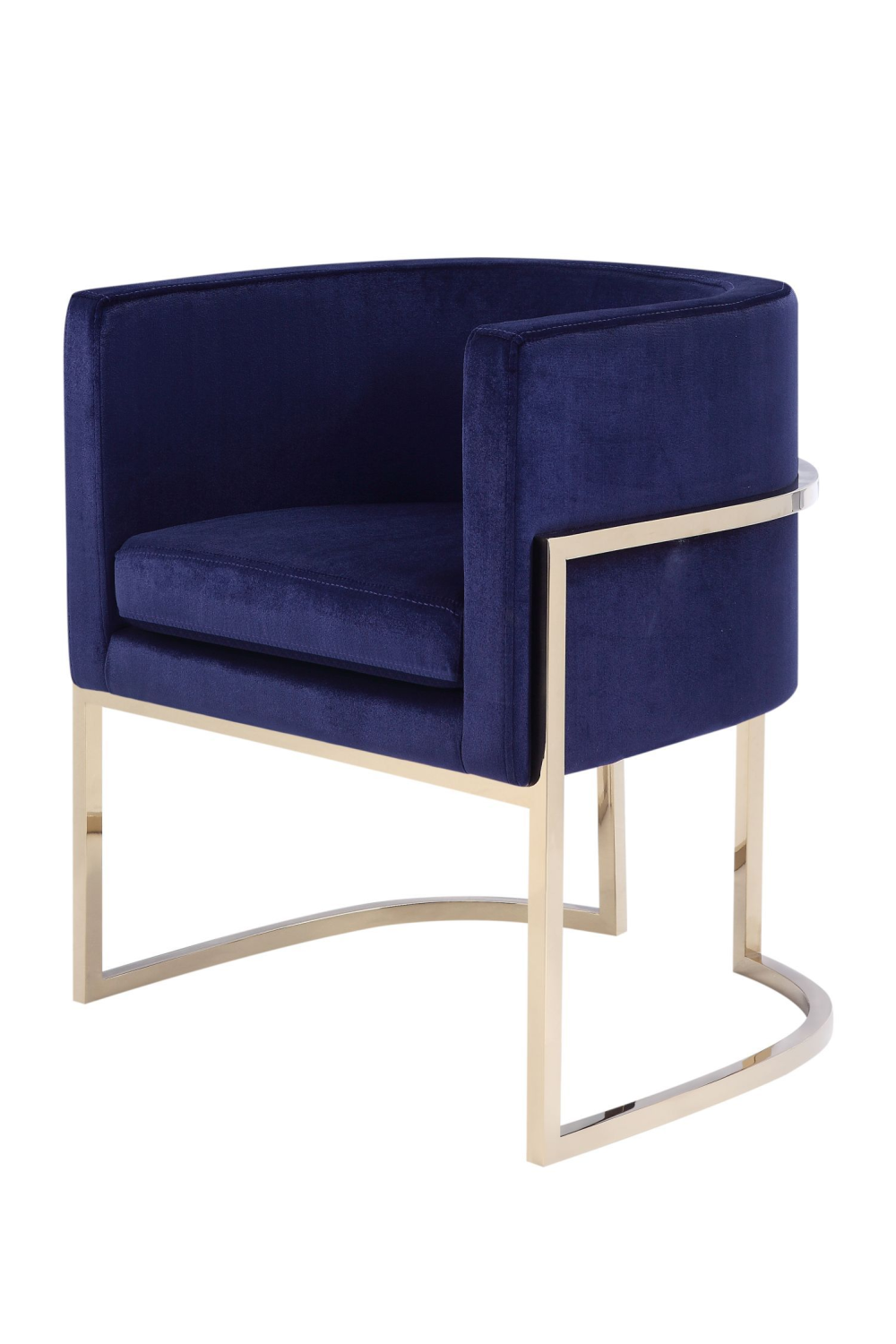 Blue Velvet Kids Chair | Oroa.com
