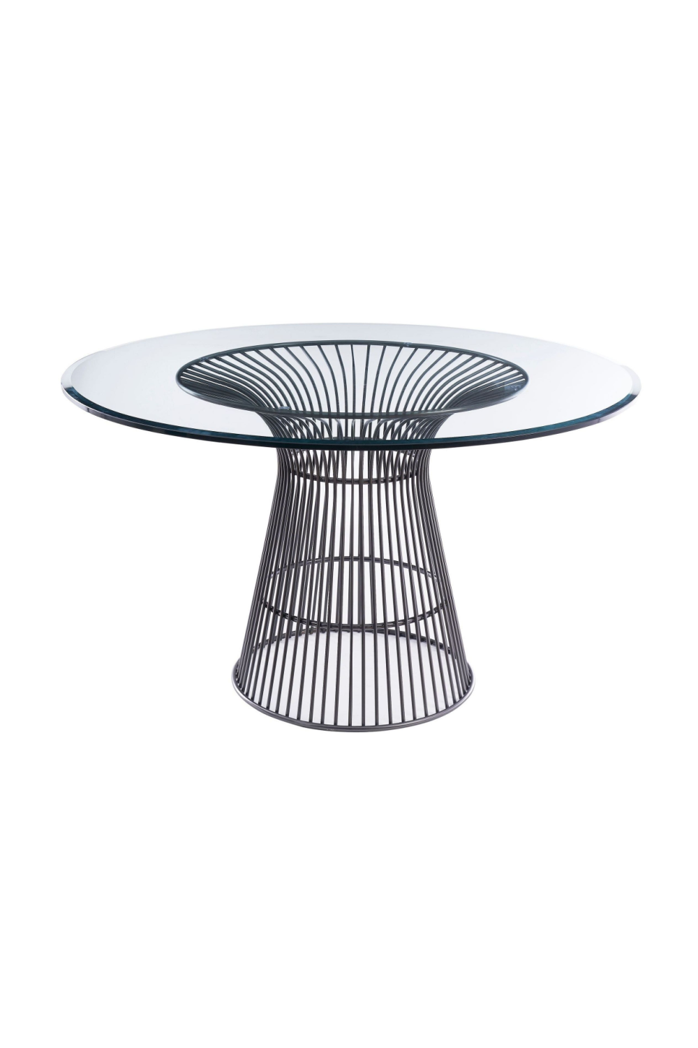 Round Tempered Glass Dining Table | Oroa.com