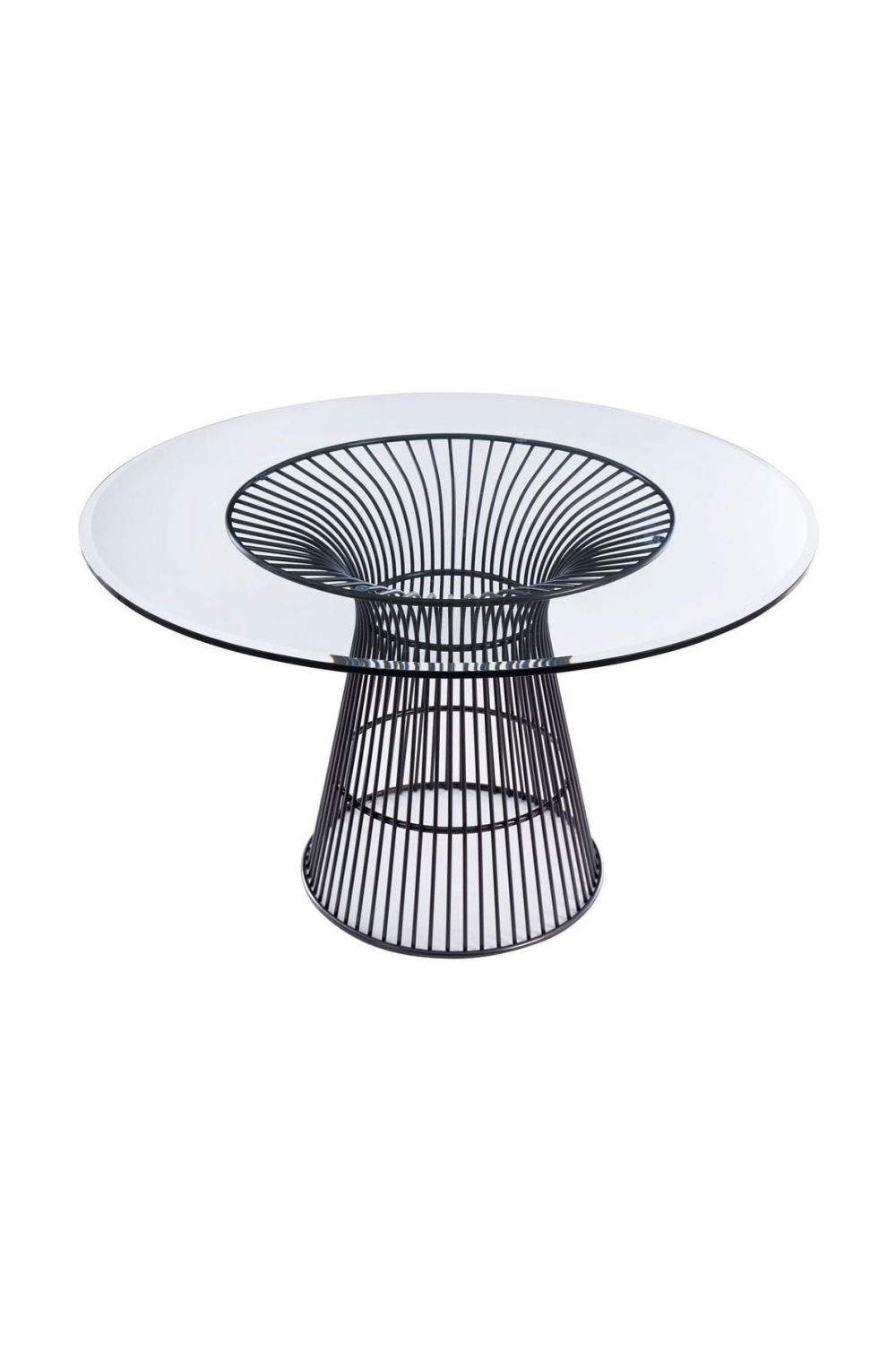 Round Tempered Glass Dining Table | Oroa.com
