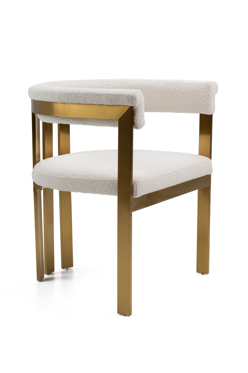 Beige Sherpa Dining Chair | Oroa.com