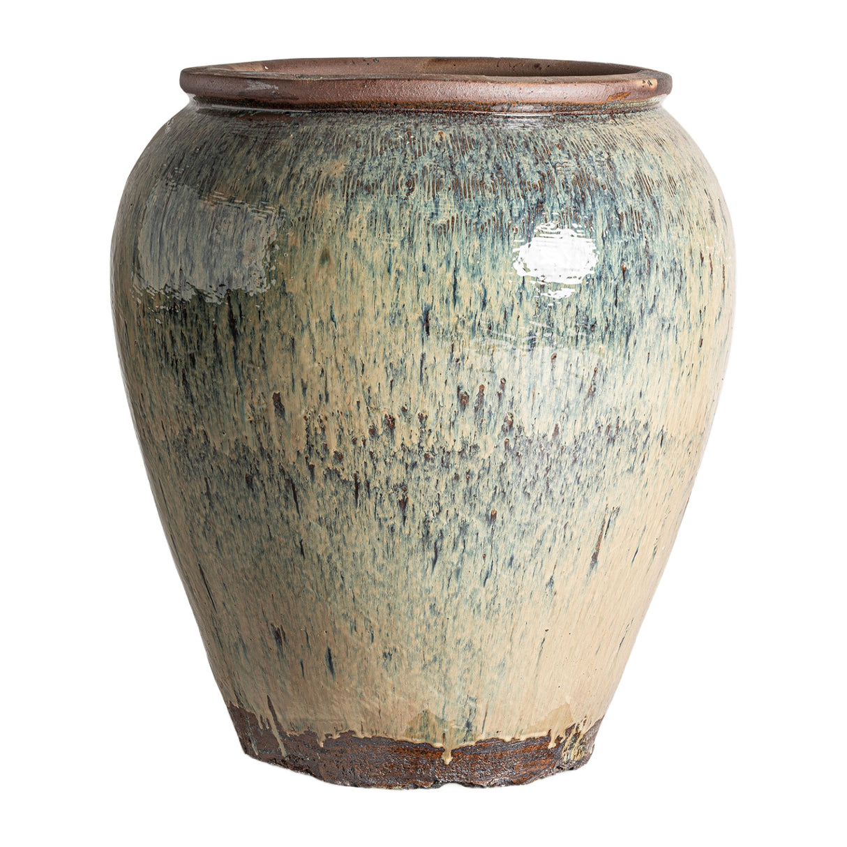Modern European furniture - Green-Toned Ceramic Vase - www.oroa.com | Oroa.com