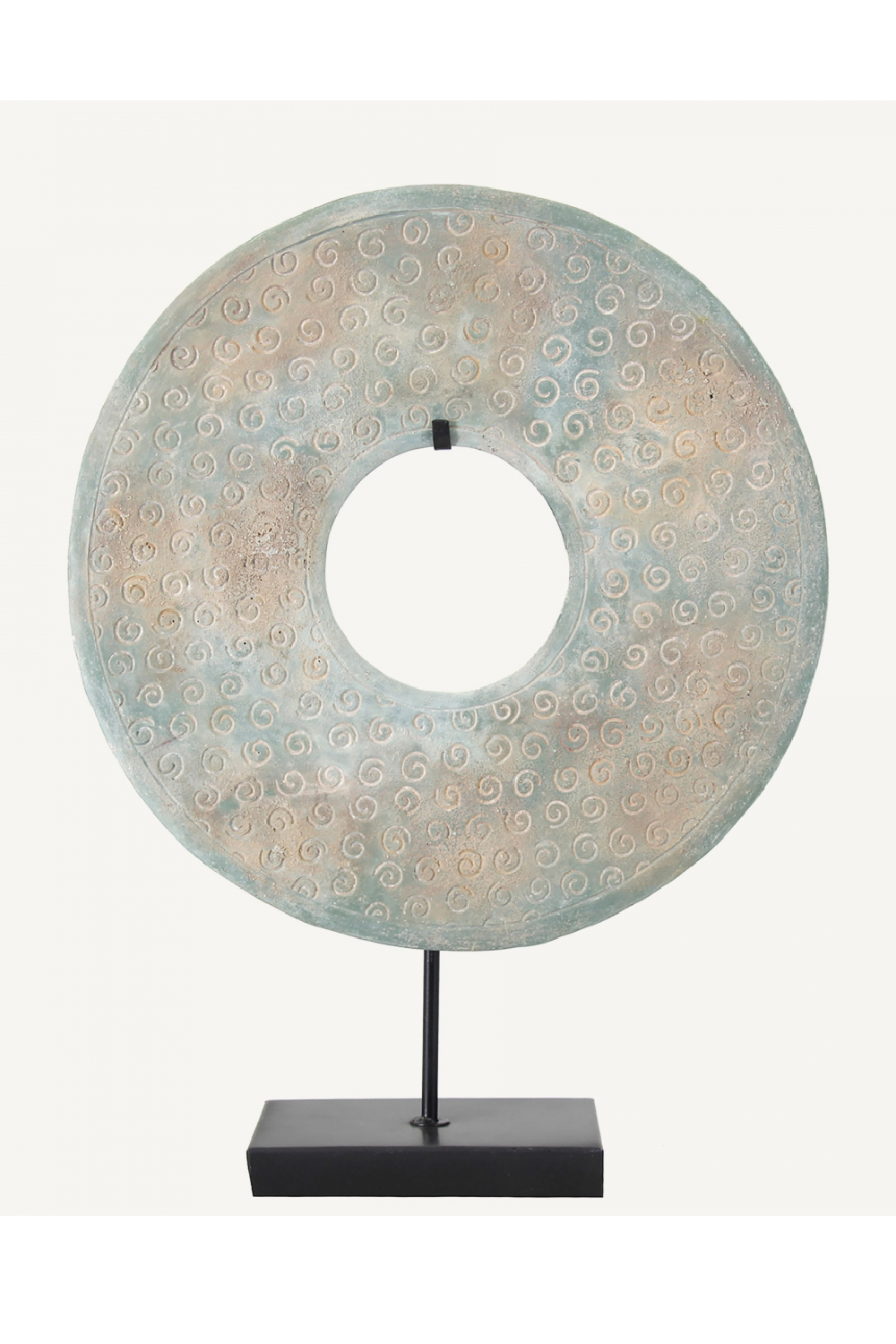 Turquoise Round Decorative Object | Oroa.com