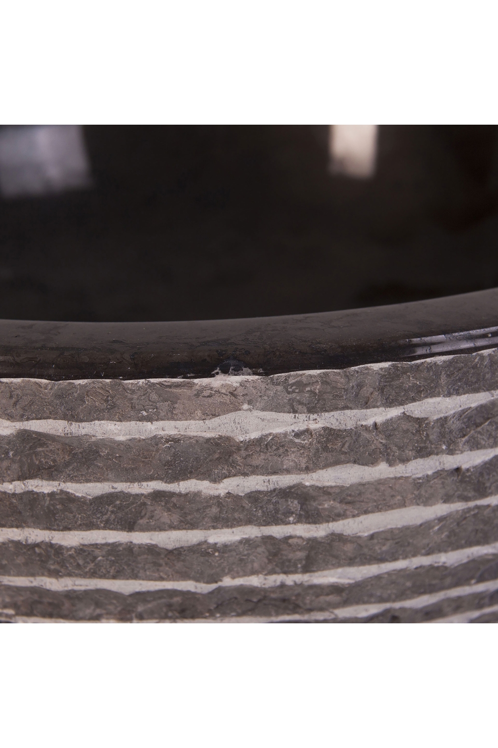 Vintage Gray Marble Bathroom Sink | Oroa.com