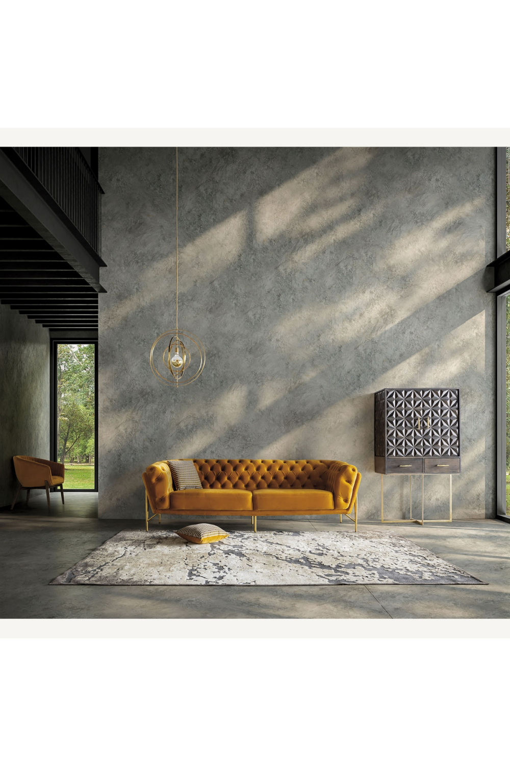 Chenille And Viscose Carpet 10' x 6'6" | Oroa.com