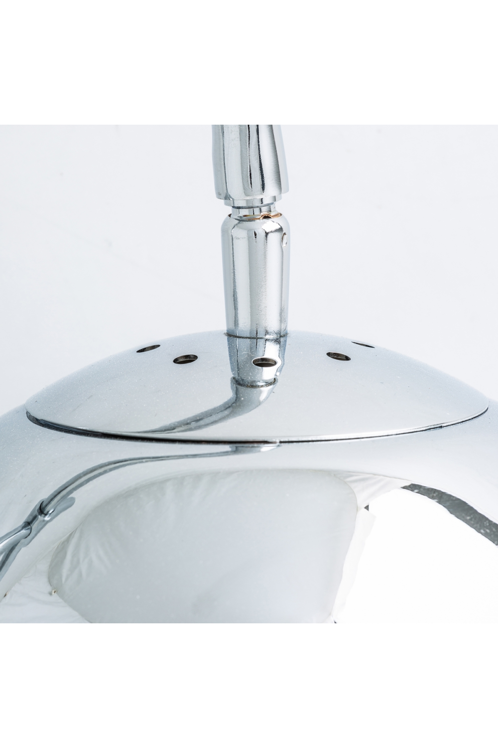 Double Sphere Silver Table Lamp | Oroa.com