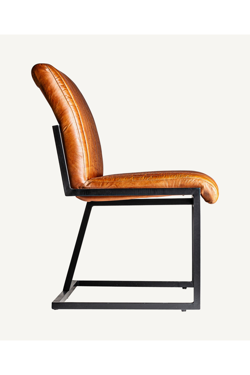 Brown Leather Bar Sofa | Oroa.com