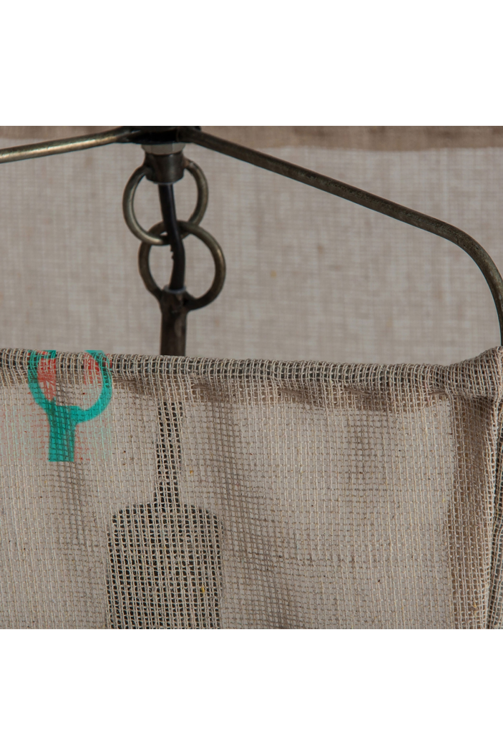 Linen Shade Ceiling Lamp | Oroa.com