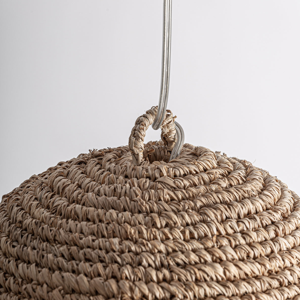Modern furniture - Natural Fiber Fringed Pendant Light - www.oroa.com | Oroa.com