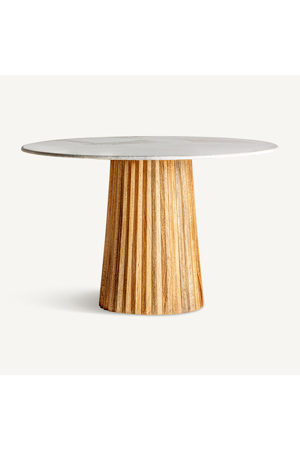 Central Base Wood Dining Table | Oroa.com