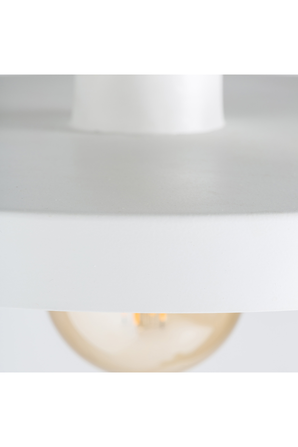 White Circular Hanging Lamp | Oroa.com