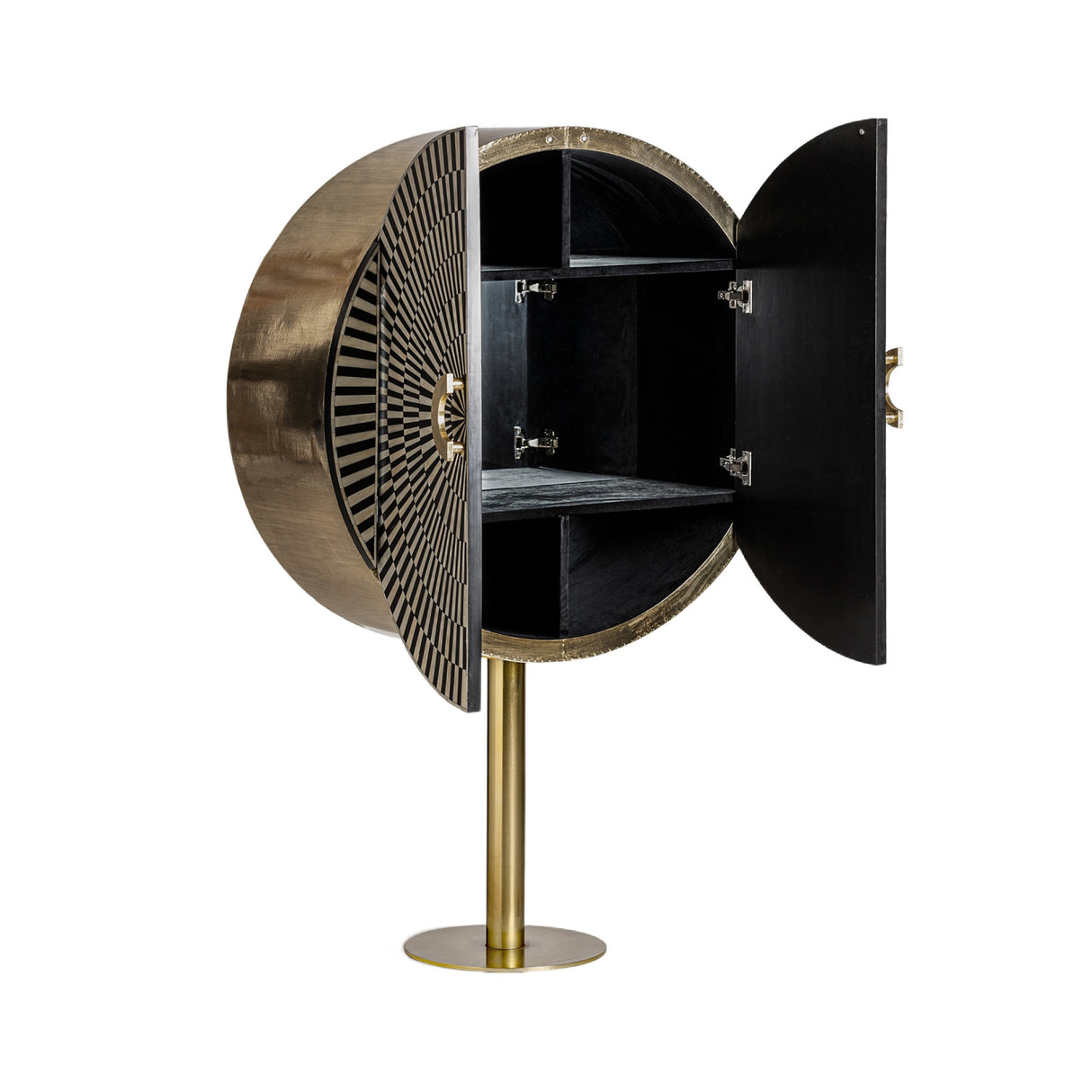 Modern European furniture - Round Bar Cabinet - www.oroa.com | Oroa.com