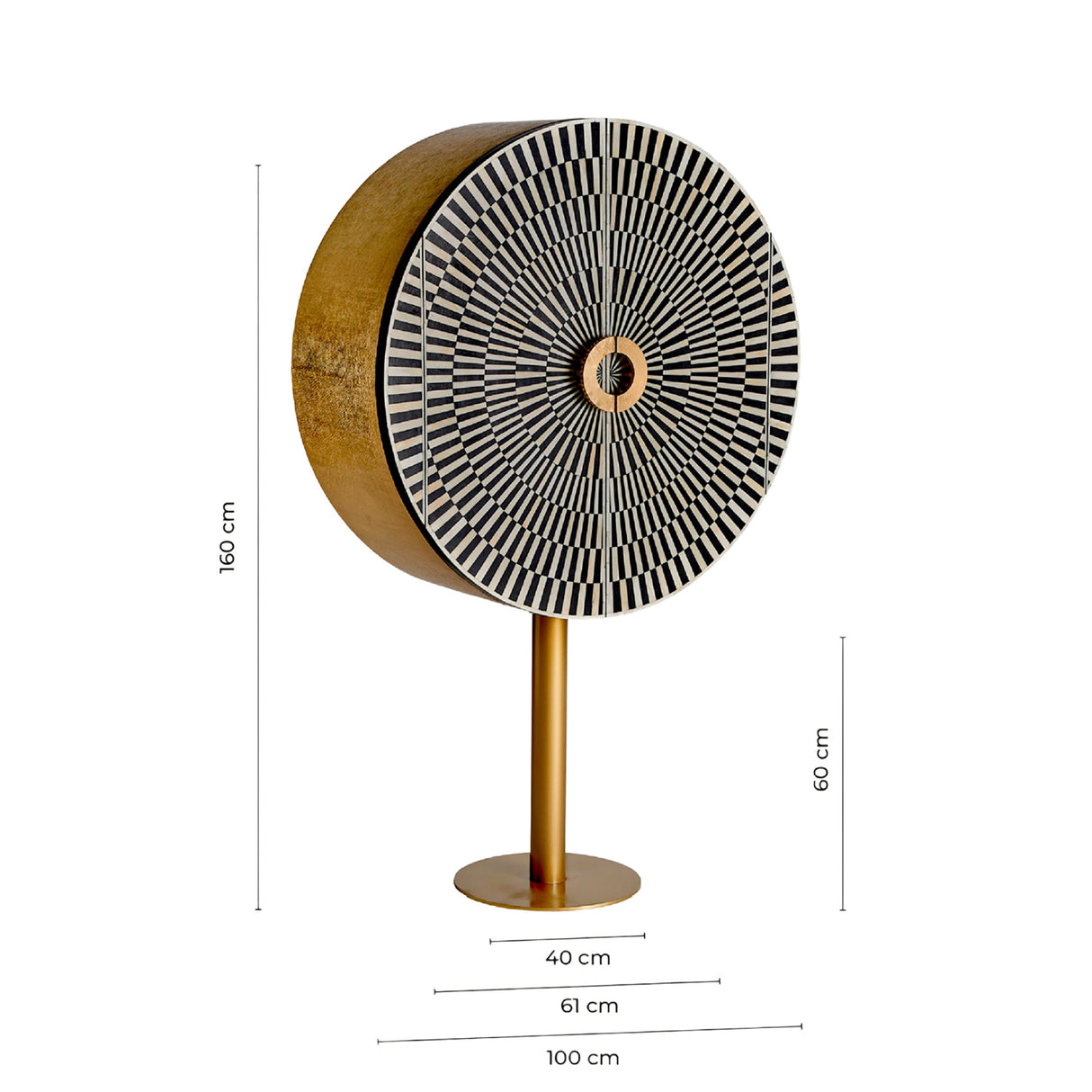 Modern European furniture - Round Bar Cabinet - www.oroa.com | Oroa.com