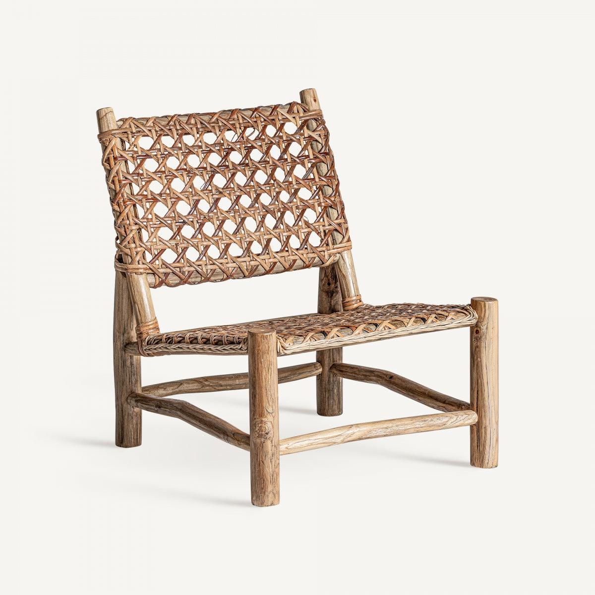 Woven Rattan Lounge Chair | Oroa.com