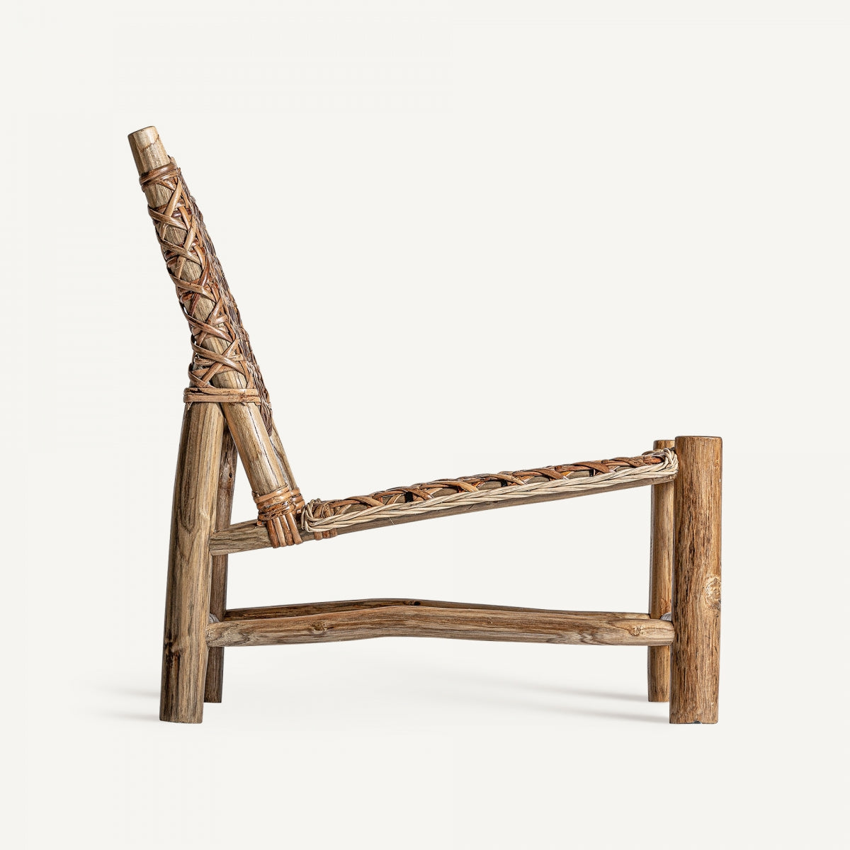 Woven Rattan Lounge Chair | Oroa.com
