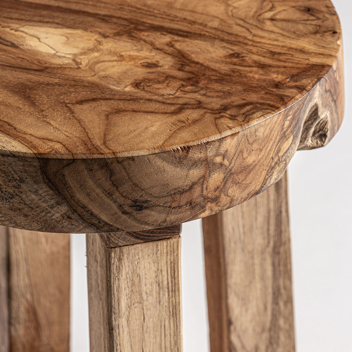 Tropical Hardwood Footstool | Oroa.com