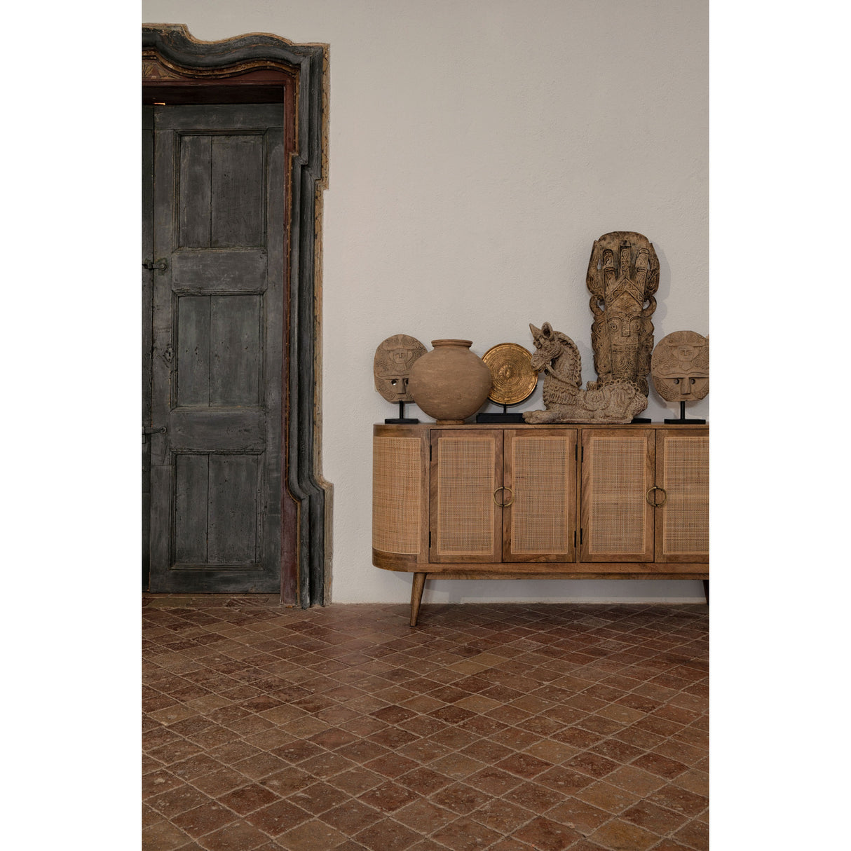 Carved Wood Decorative Figure | Oroa.com