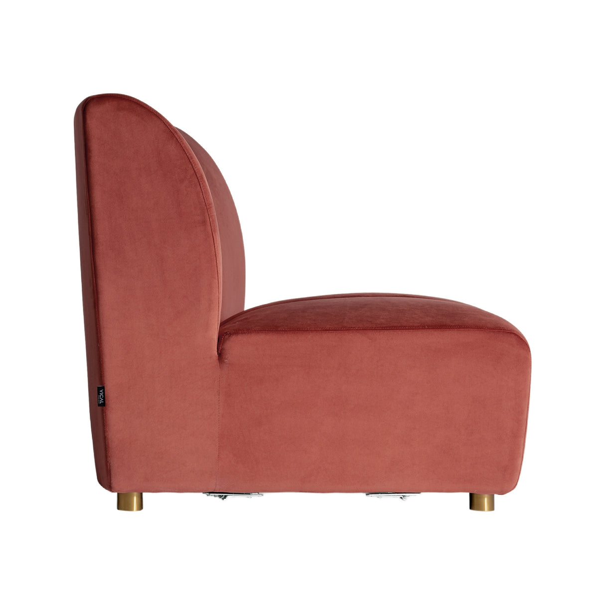Pink Velvet Modular Sofa | Oroa.com