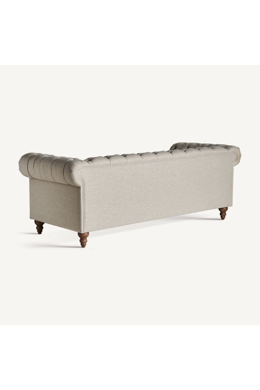 Gray Velvet Chesterfield Sofa | Oroa.com