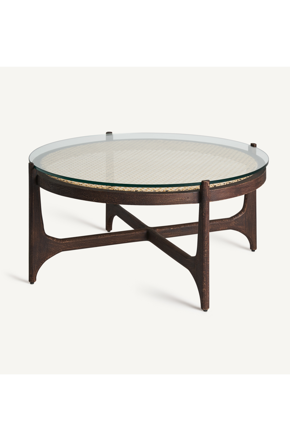 Rattan Detail Coffee Table | Oroa.com
