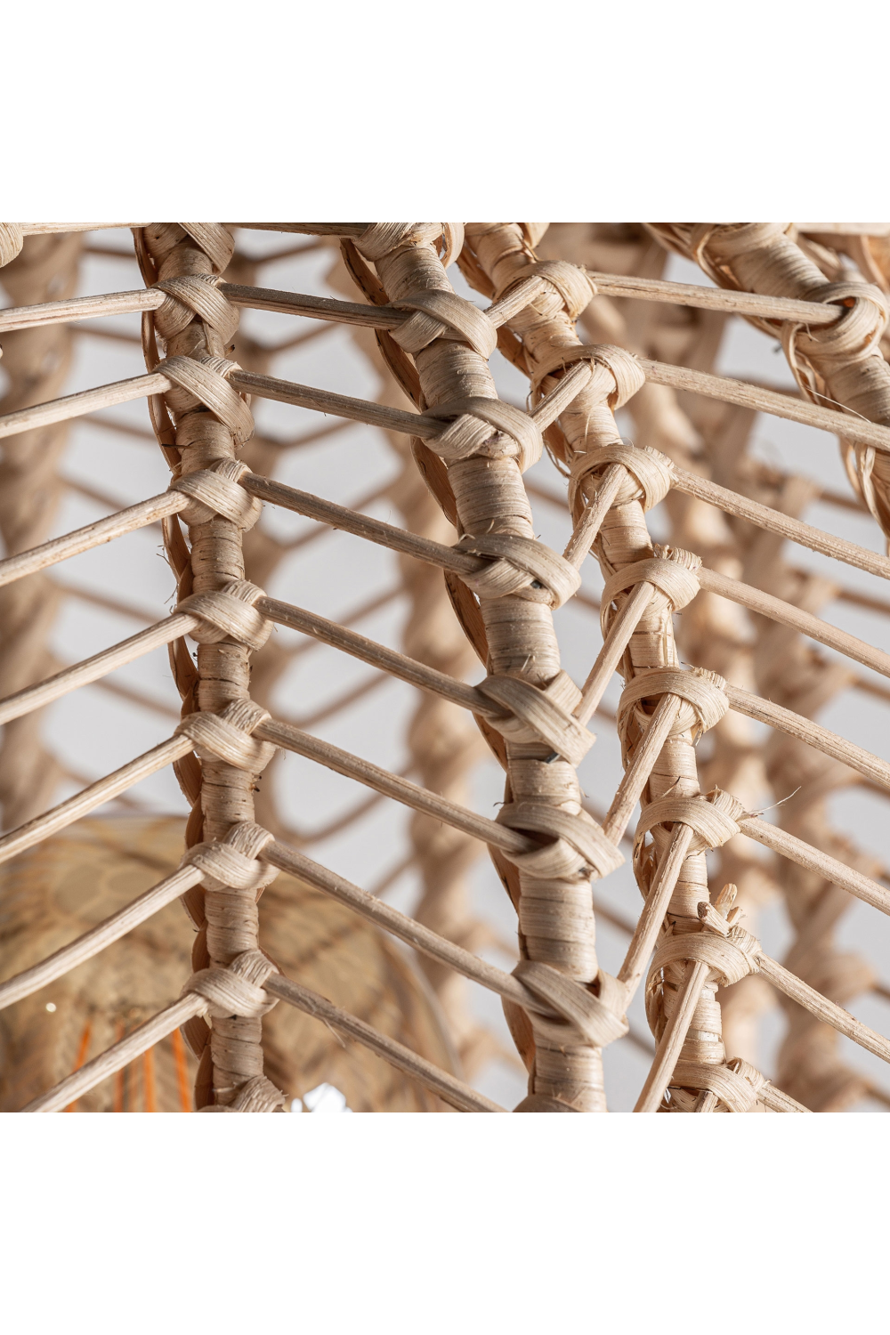 Rattan Nordic Floor Lamp | Oroa.com