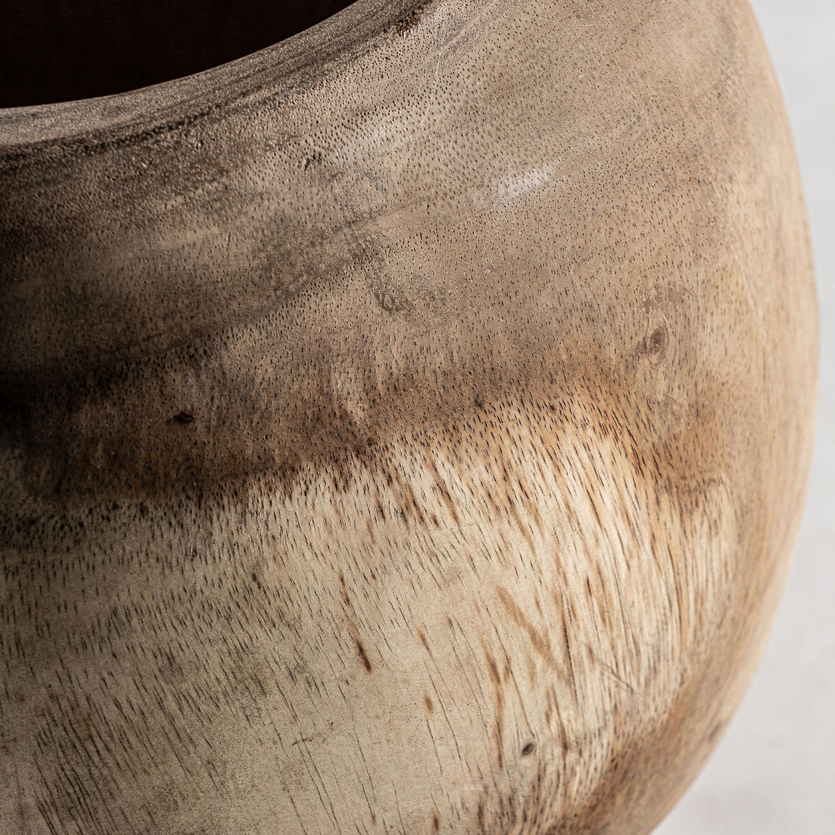 Modern European furniture - Organic-Shaped Suar Wood Centerpiece - www.oroa.com | Oroa.com