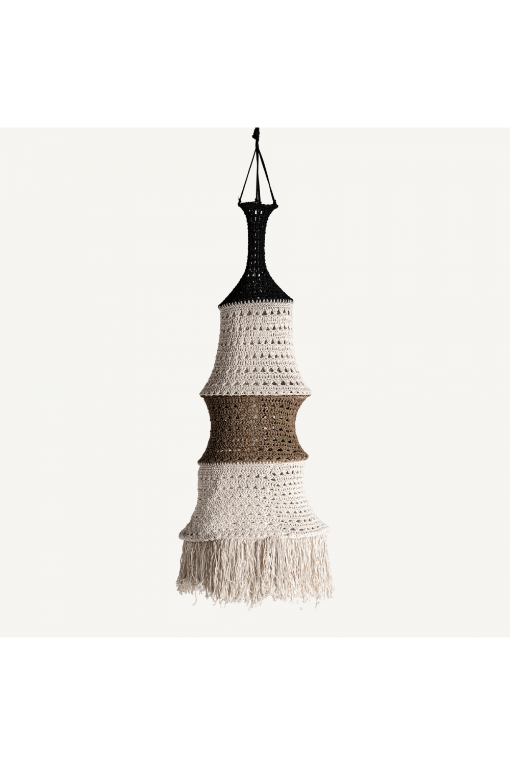 Cotton Fringed Pendant Light | Oroa.com