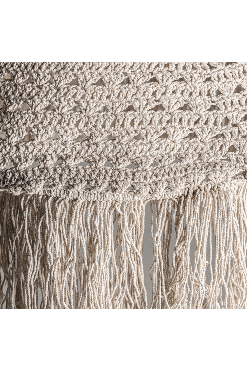 Cotton Fringed Pendant Light | Oroa.com