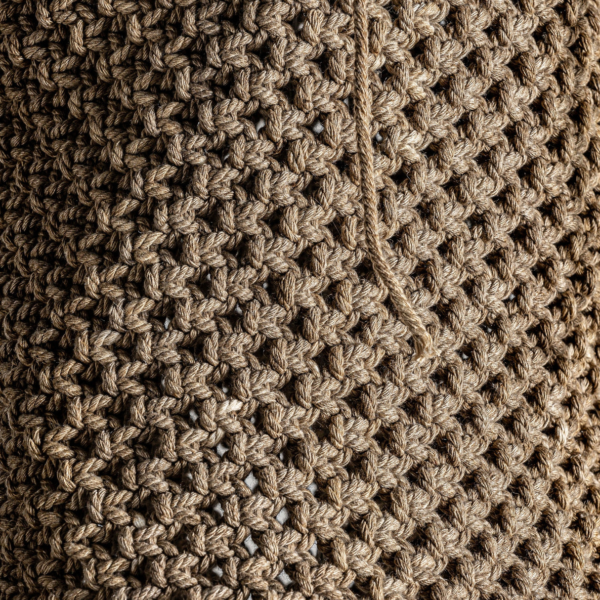 Brown Cotton Pendant Lamp | Oroa.com