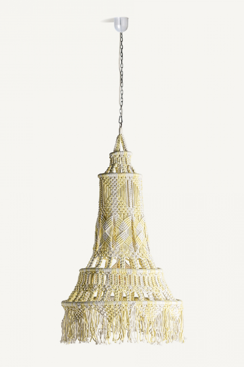Yellow Cotton Pendant Light | Oroa.com