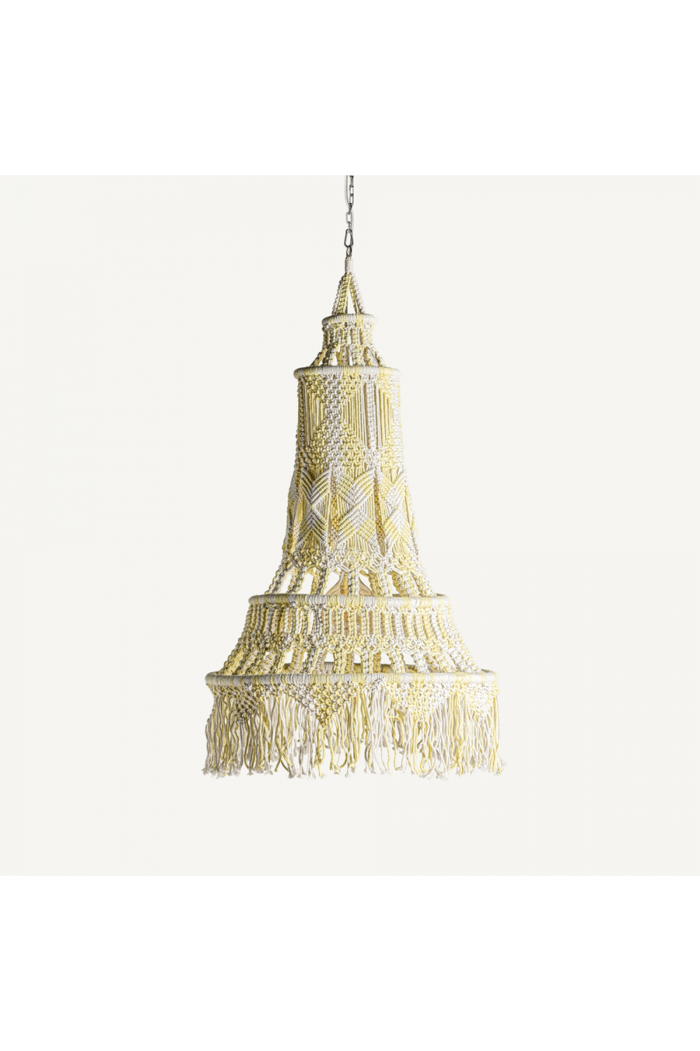 Yellow Cotton Pendant Light | Oroa.com