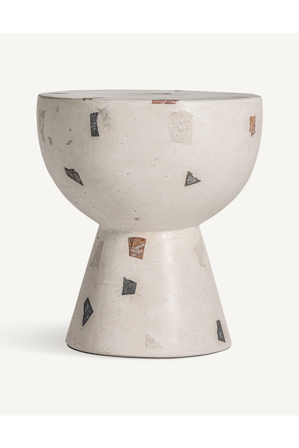 White Terrazzo Side Table | Oroa.com