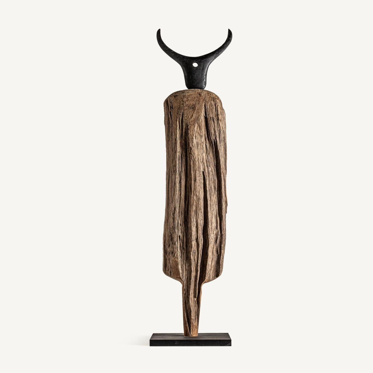 Rustic Tropical Wood Sculpture | Oroa.com