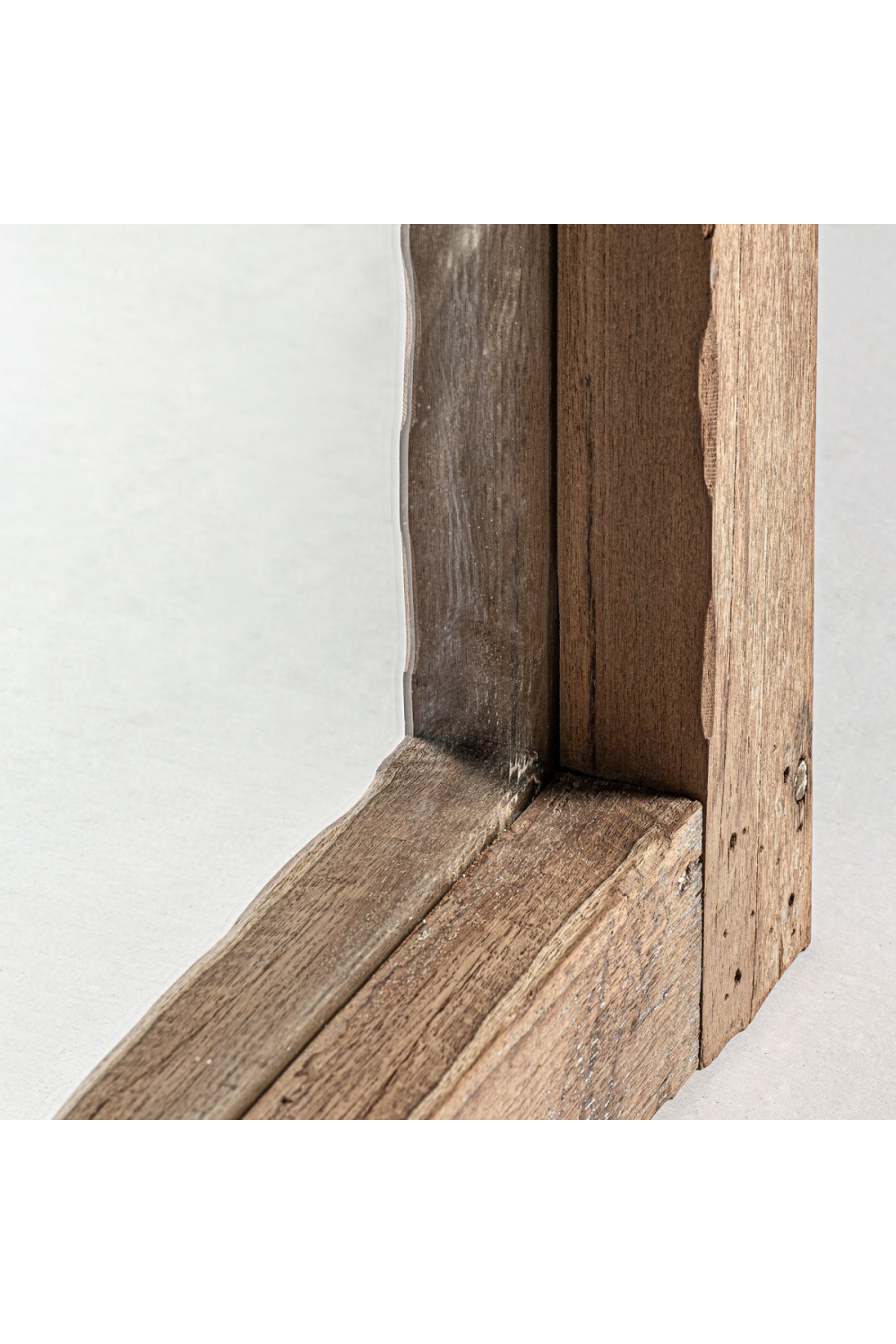 Teak Rectangular Mirror | Oroa.com