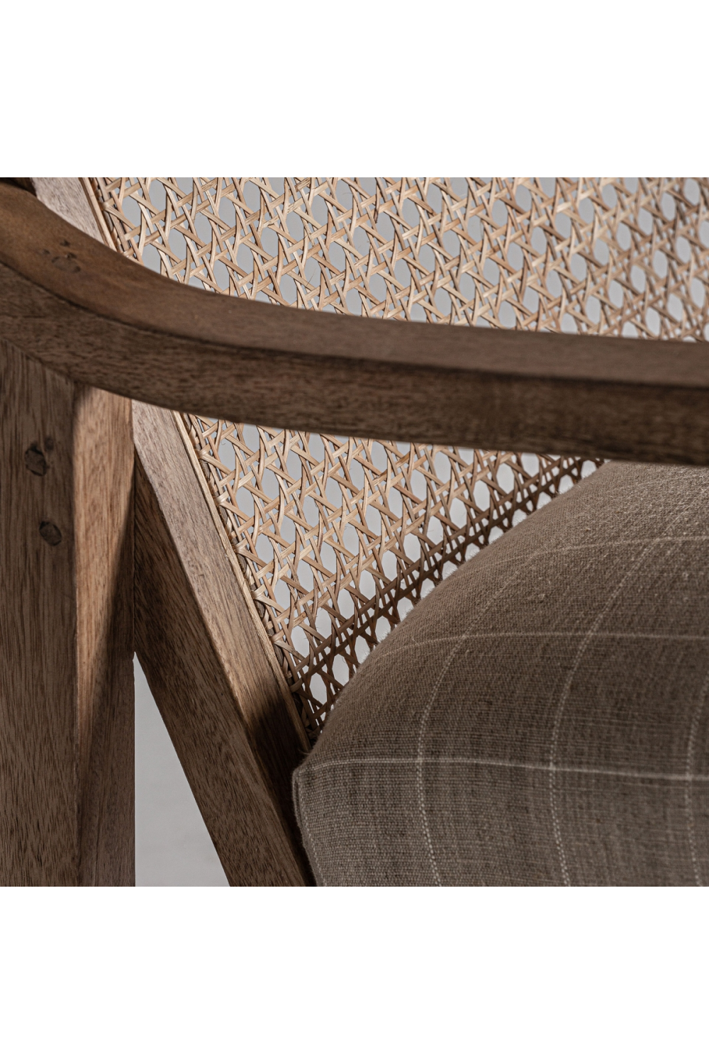 Rattan Cane Back Armchair | Oroa.com