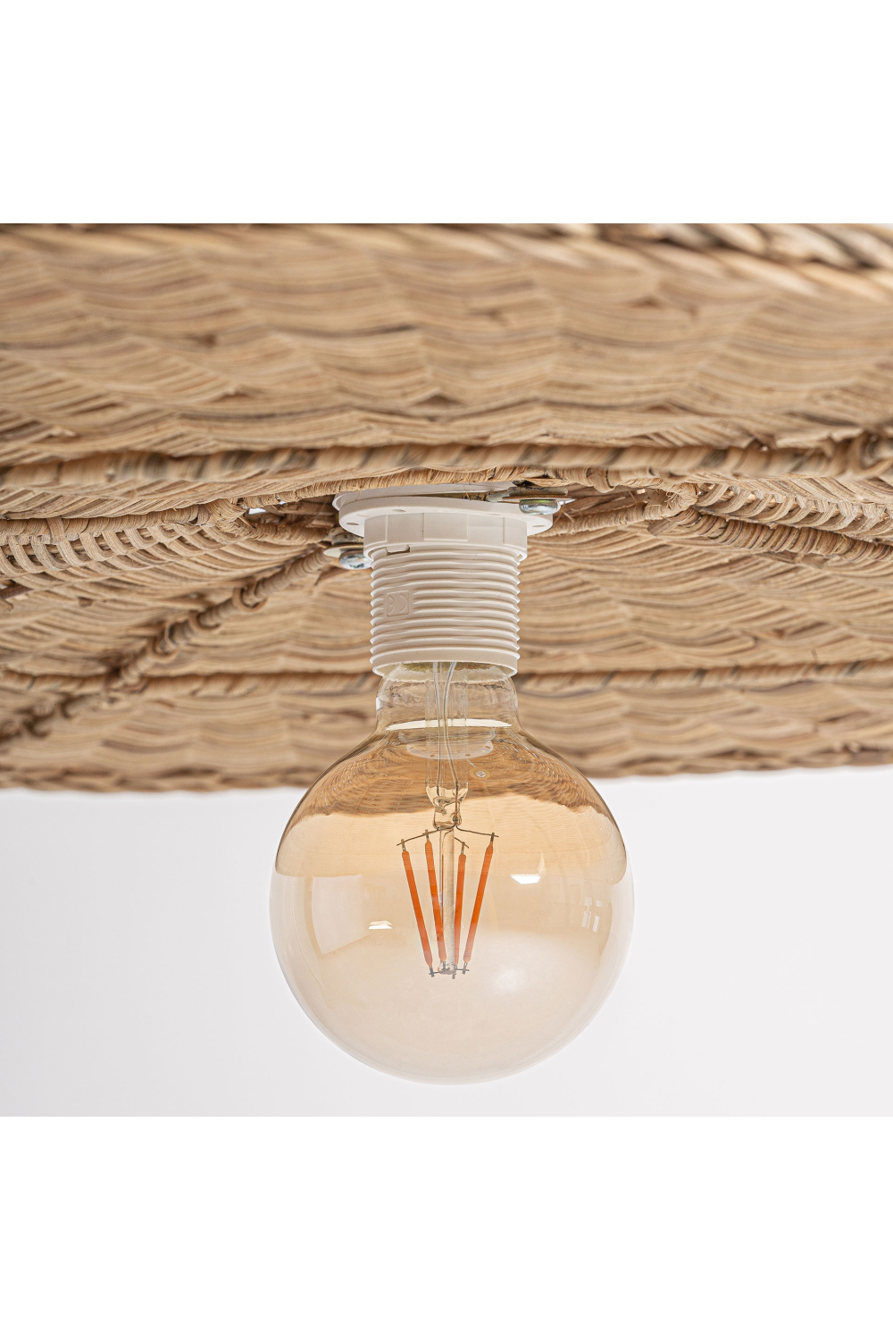 Rattan Hat Hanging Lamp M | Oroa.com