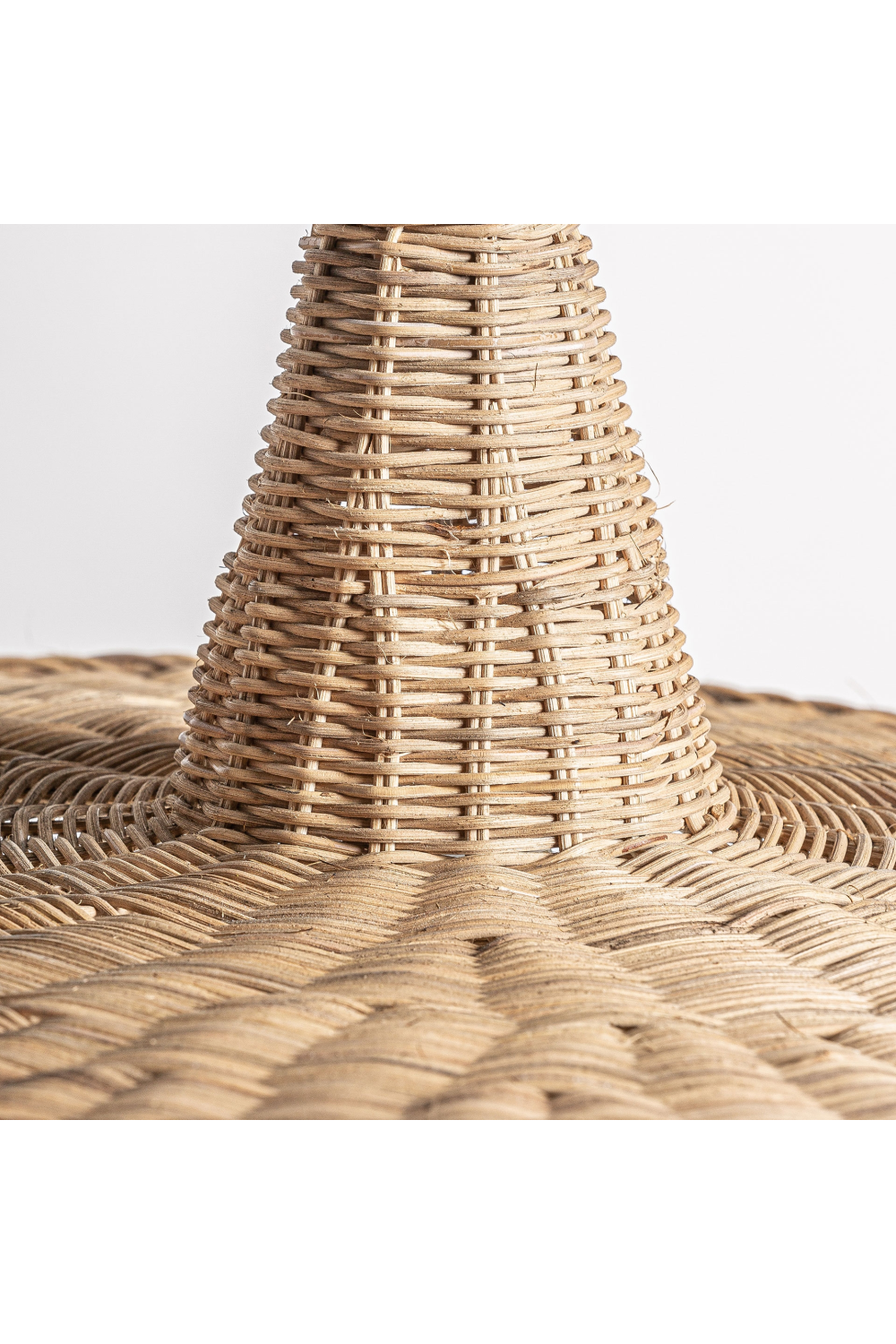 Rattan Hat Hanging Lamp M | Oroa.com