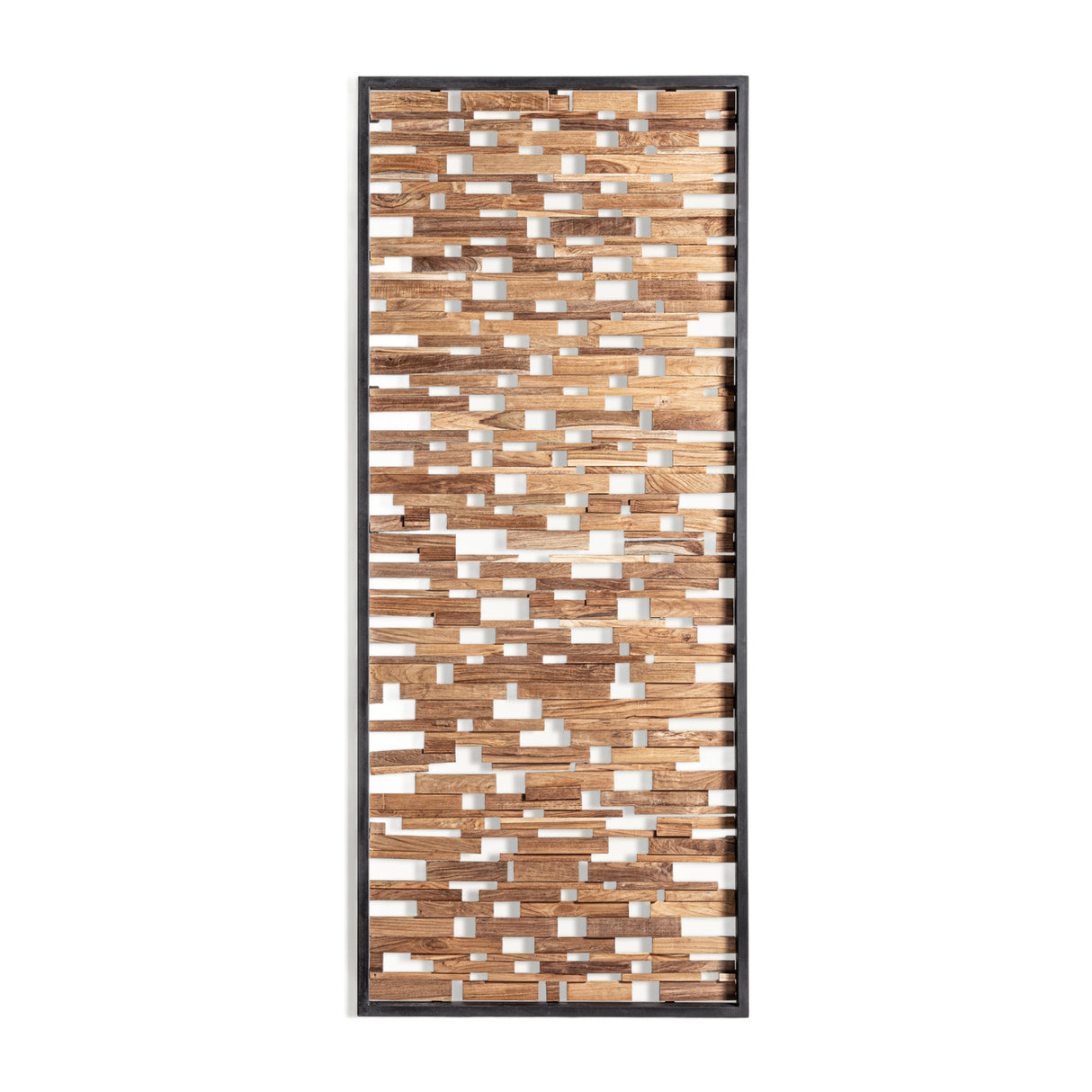 Modern European furniture - Natural Teak Wall Decor - www.oroa.com | Oroa.com