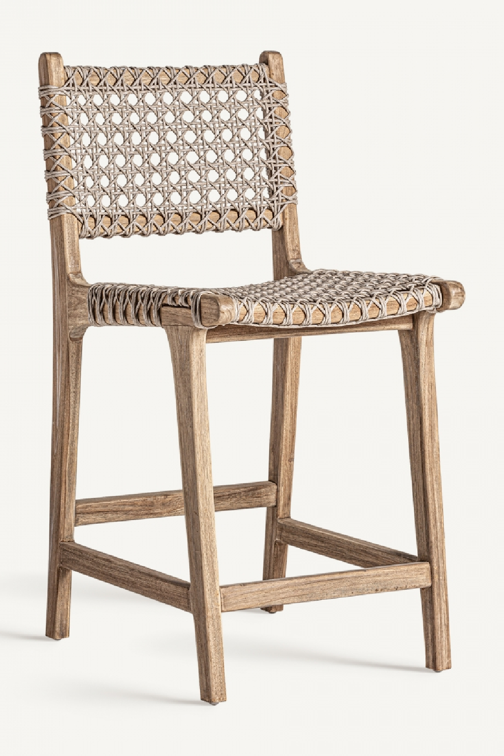Beige Rope Counter Stool | Oroa.com