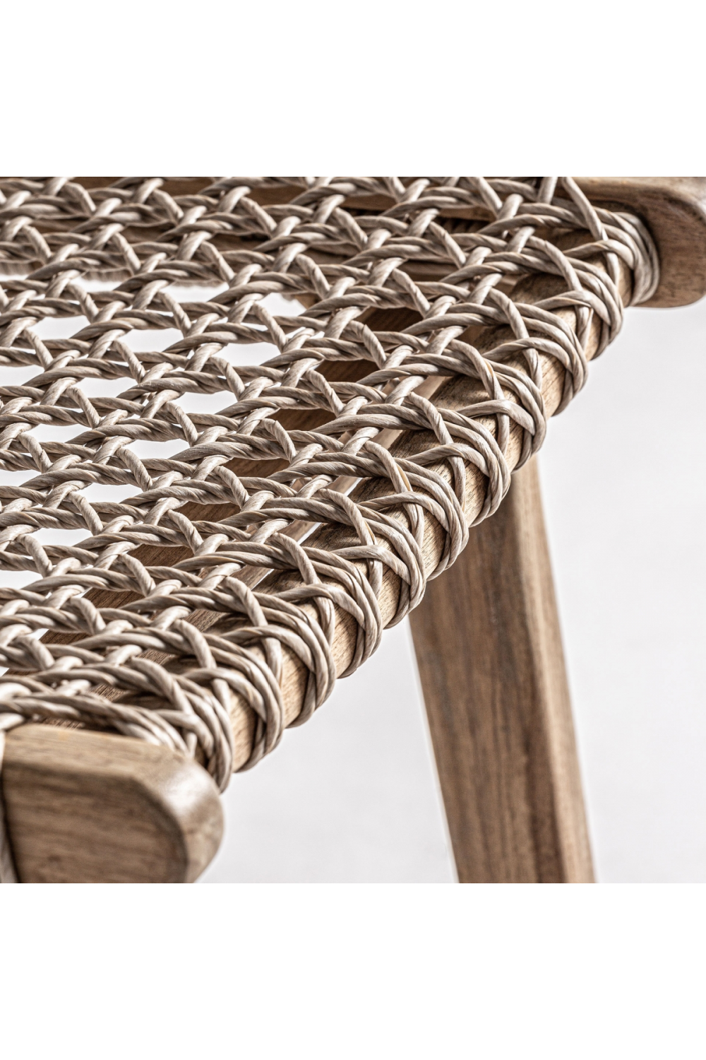 Beige Rope Counter Stool | Oroa.com
