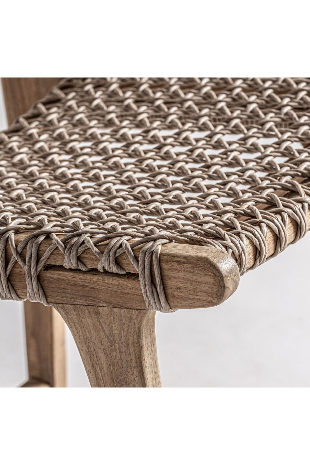 Beige Rope Counter Stool | Oroa.com