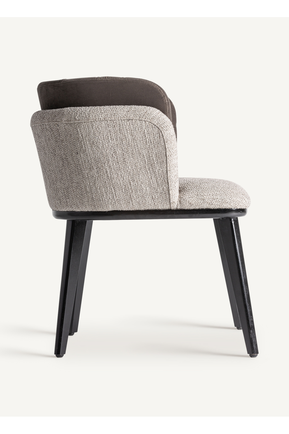 Velvet Back Modern Accent Chair | Oroa.com
