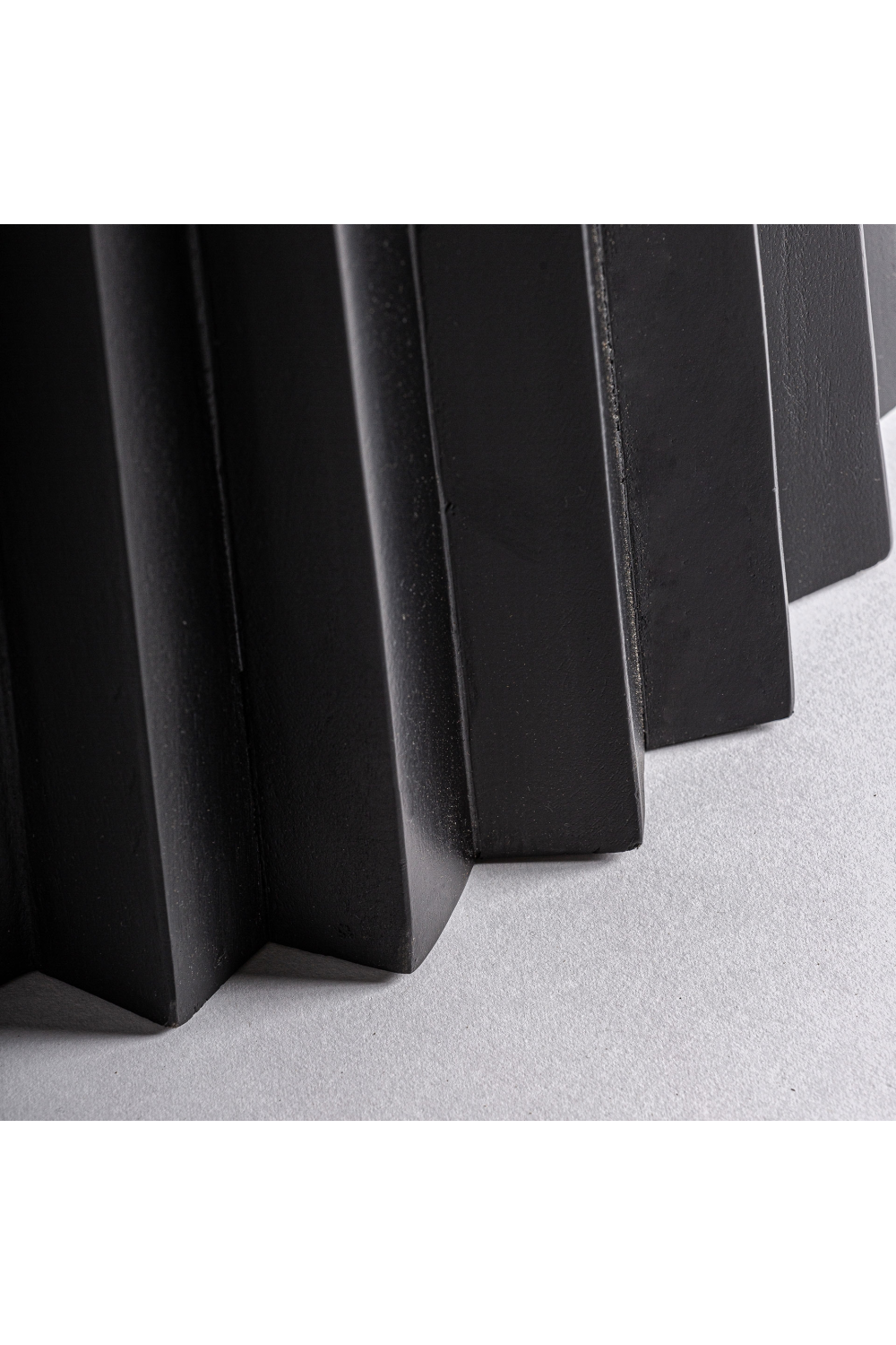 Fluted Base Wooden Bar Table | Oroa.com