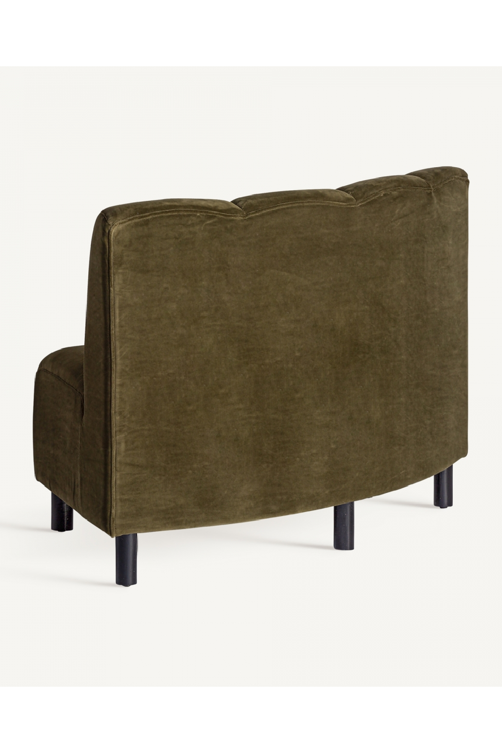 Green Velvet Corner Sofa | Oroa.com