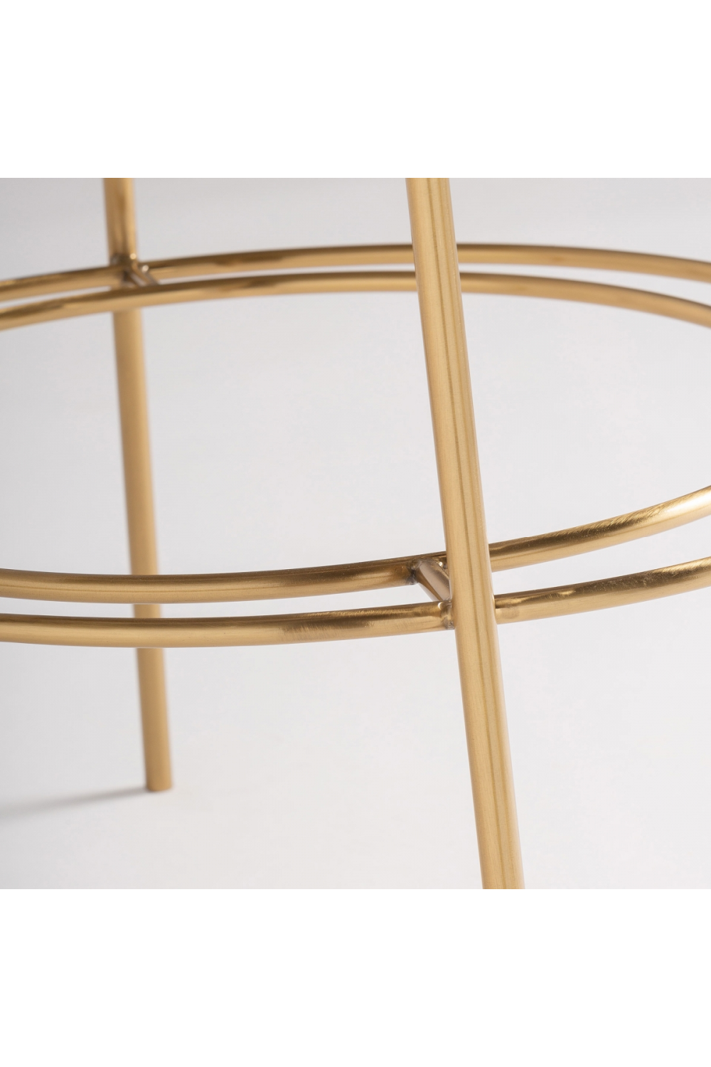 Brass Framed Counter Stool | Oroa.com