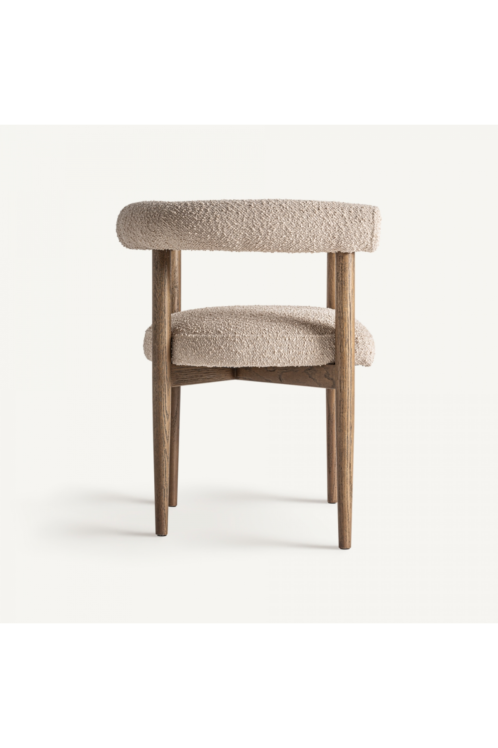 Ash Framed Curve Accent Chair | Oroa.com