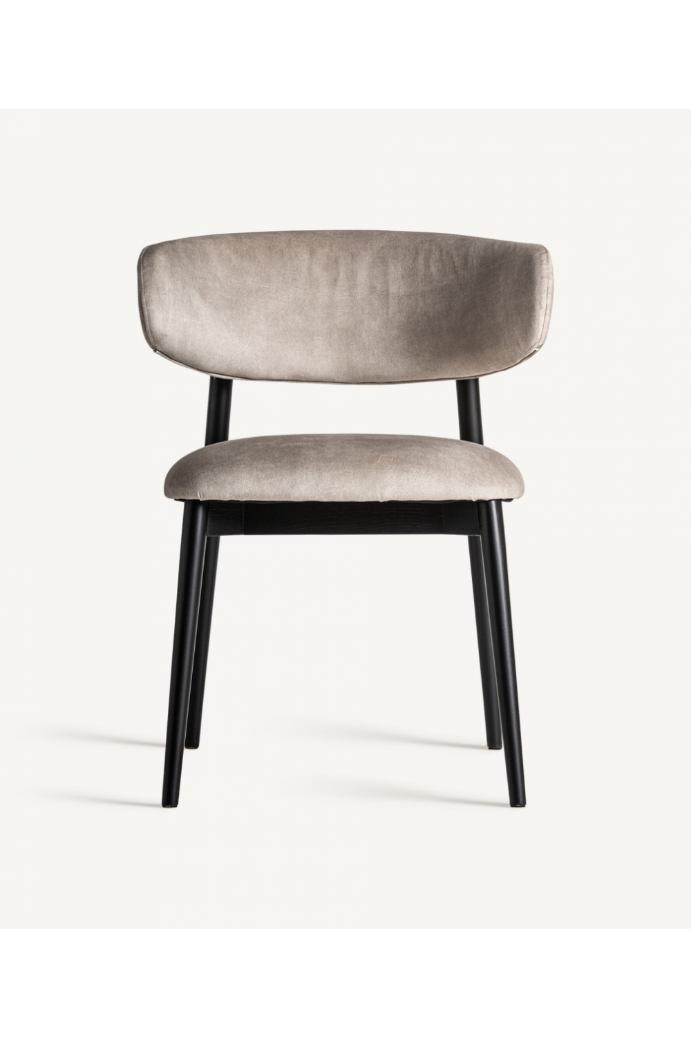 Maple Wood Padded Dining Chair | Oroa.com