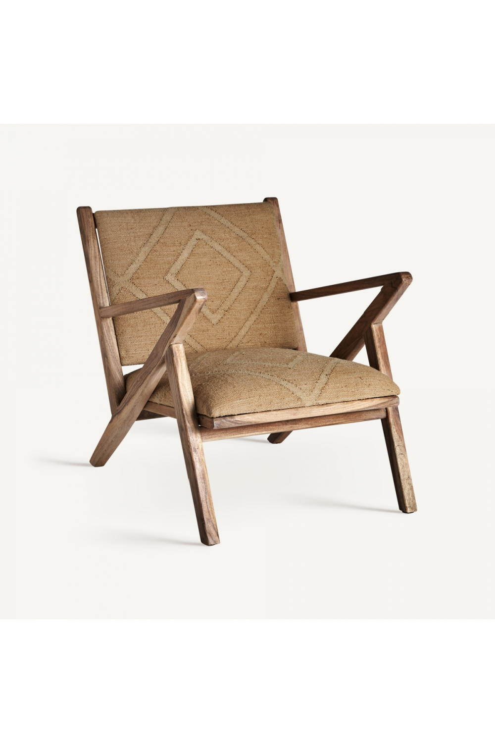 Brown Jute Armchair | Oroa.com