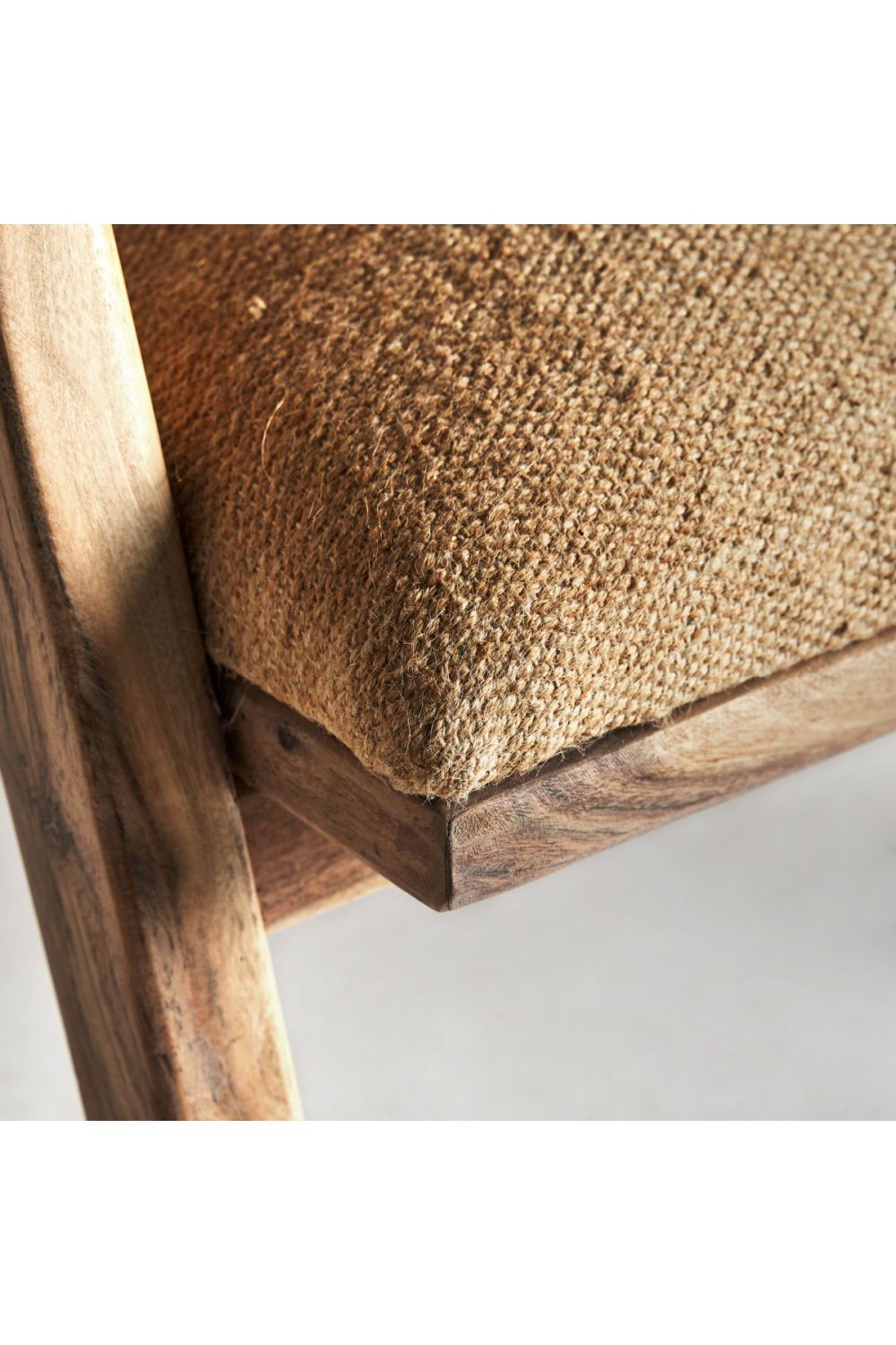 Brown Jute Armchair | Oroa.com