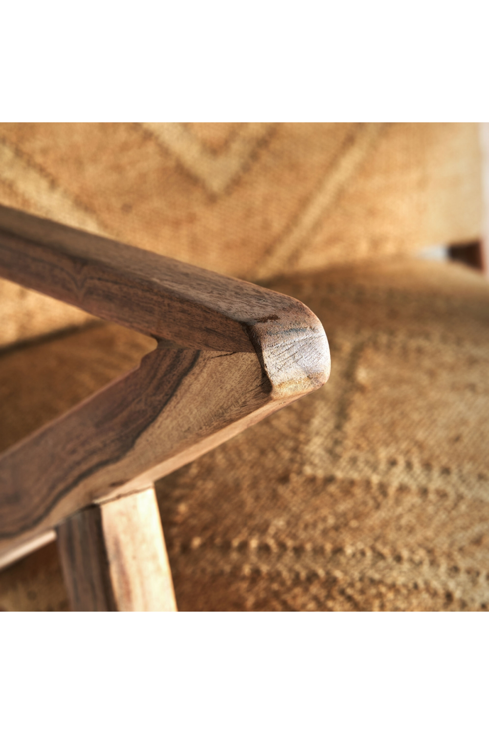 Brown Jute Armchair | Oroa.com