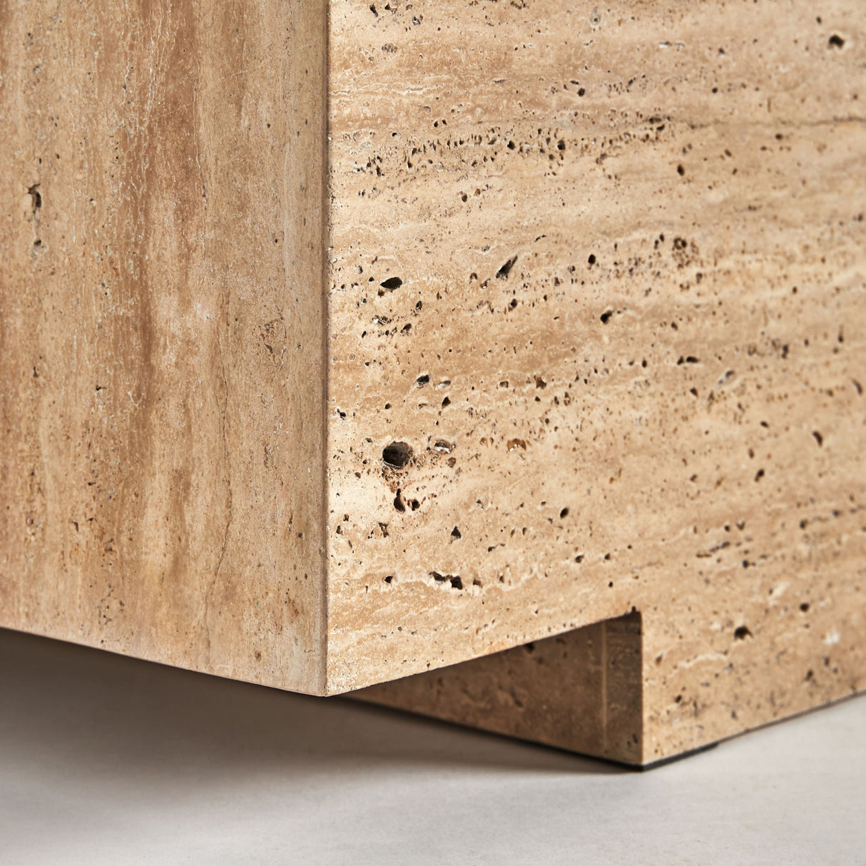 Modern European furniture - Beige Marble Coffee Table - www.oroa.com | Oroa.com